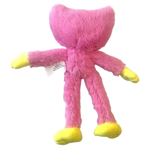 Poppy Playtime Kissy Missy Scary Teeth Button Eyes 10” Plush Toy Stuffie - Picture 2 of 5